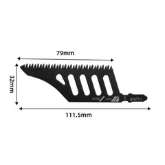 T142HB Flush-Cut Curve Jigsaw Blade | Professional T-Shank Scroll Saw Blade for Hardwood & MDF