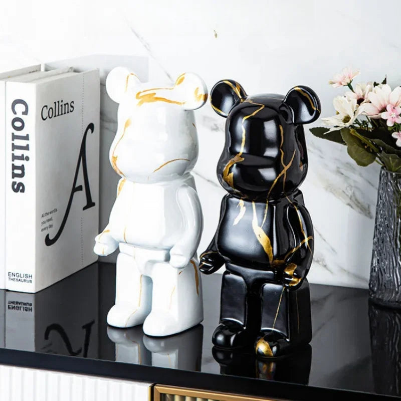 Aesthetic Nordic Bear Figurine by Snagg A Sculpture