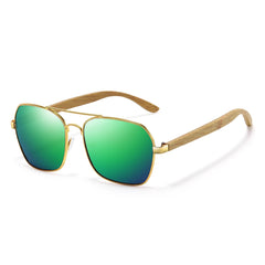 Fashion Retro Metallic Square Sunglasses by Snagg It Sunglasses