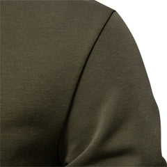 Heavyweight Crew Neck Sweatshirt | Premium Cotton-Blend Thermal Pullover