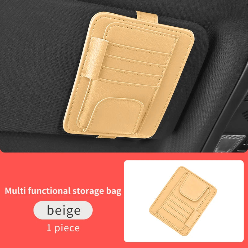 Universal Car Sun Visor Organizer by Snagg A Sun Glasses Holder