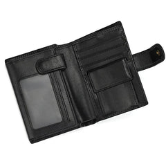 High-Quality Genuine Leather Short Wallet by Snagg It Wallet