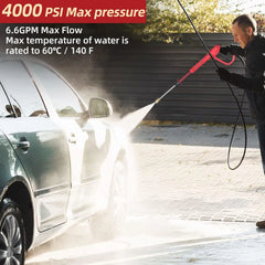 4000 PSI Spray Gun with Nozzles & Foam Lance Kit by Snagg A Foam Cannon