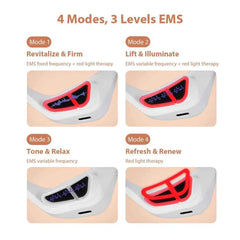 3D EMS Eye Massager Glasses – Red Light Anti Fatigue Eye Care Device