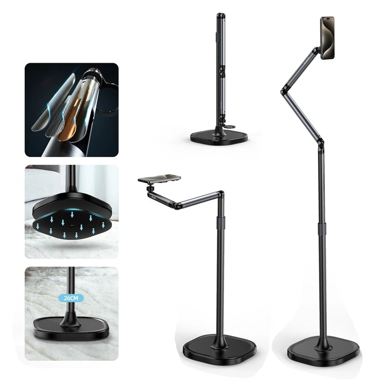 Magnetic Mobile Phone Floor Stand by Snagg A Phone Holder