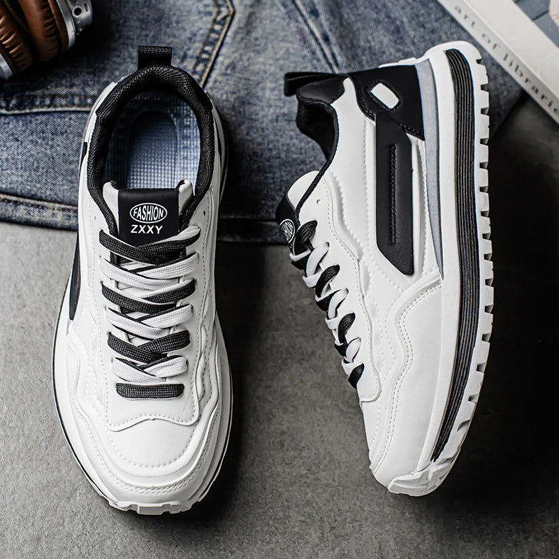 Men’s Thick Sole Casual Sports Sneakers by Snagg A Shoes