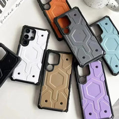 Shockproof Rugged Magnetic Case - for Samsung Galaxy S25 Series - Phone Cases & Covers