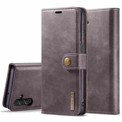 Detachable Magnetic Leather Wallet Case for Samsung Galaxy A Series by Snagg A Wallet Case