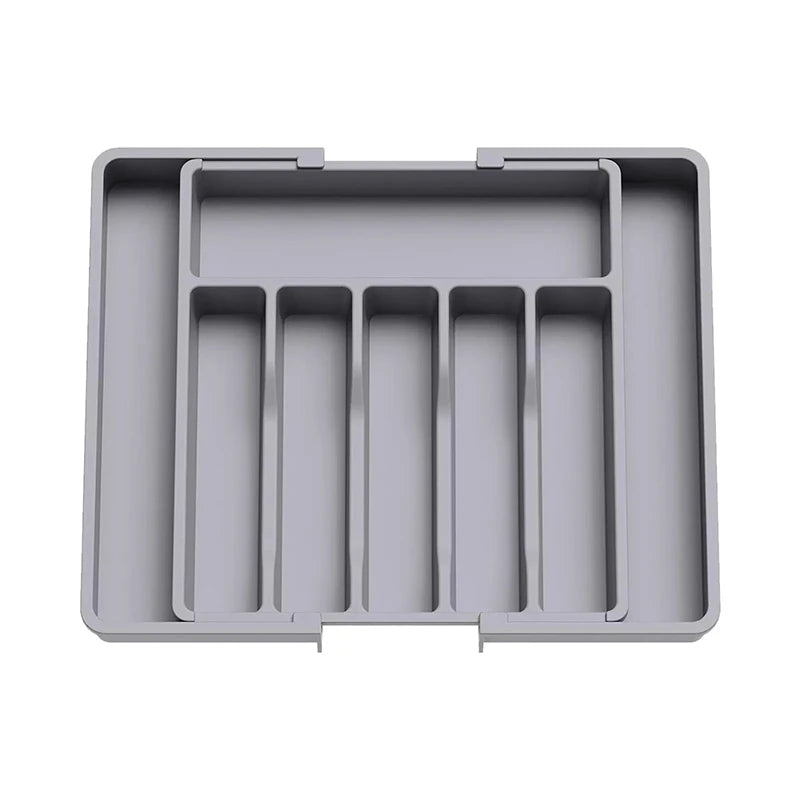 Expandable Cutlery Drawer Organizer by Snagg A Tray