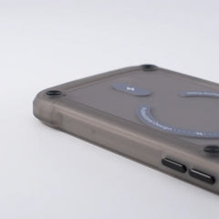 Metal Button Shockproof Magnetic Matte Translucent Case – for iPhone 14 Series - Phone Cases & Covers