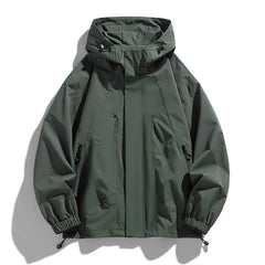 Oversized Men’s Hooded Windbreaker by Snagg A Jacket
