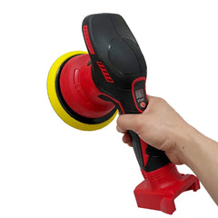 8 Gear Cordless Brushless Polisher | High Performance Car Waxing & Polishing Machine Compatible With Milwaukee 18V Lithium Battery