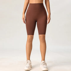 Women’s High-Waisted Yoga Shorts by Snagg A Short