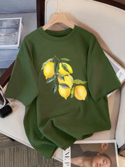 Lemon's Print Womans Streetwear T-Shirt