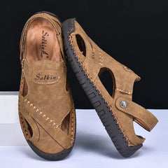 Handmade Men’s Leather Sandals by Snagg A Slipper
