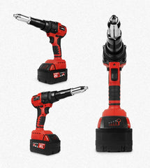 20V Brushless Auto Rivet Gun – 3.2–4.8mm Cordless Riveting Tool for Metalwork