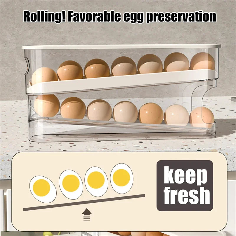 Automatic Egg Storage Box by Snagg A Box