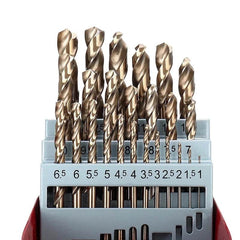 25Pcs M35 Cobalt HSS-Co Twist Drill Bit Set - SnaggIt