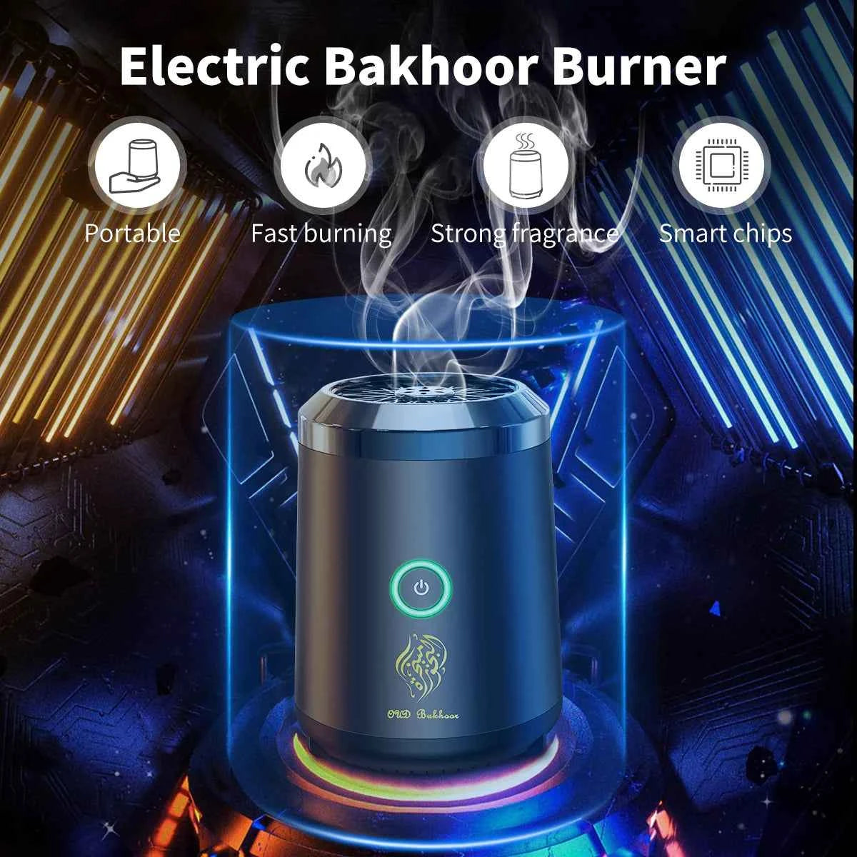 Portable Electric Bakhoor Incense Burner