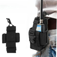 Universal Nylon Two-Way Radio Carry Case – Belt-Mounted Utility Pouch