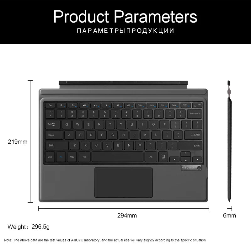 HUWEI Bluetooth Keyboard For Surface Pro3 Pro 3 4 5 6 7 by Snagg A Wireless Keyboard