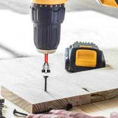Magnetic Positioning Drywall Screwdriver Bits & Precision Plasterboard Locating Tool