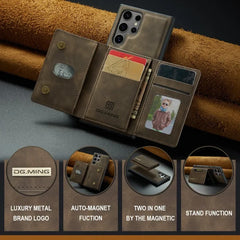 2 in 1 Detachable Wallet Card Holder Case – for Samsung Galaxy S25 Series - Phone Cases & Covers
