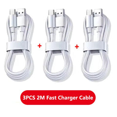 3-Pack 100W USB-C Fast Charging Cables by Snagg A Charging Cable