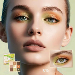 Signature 9 Color Eternal Love Palette – Shade C16 Professional Matte & Shimmer Collection