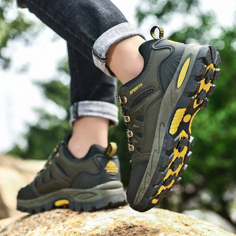 Unisex leather autumn and winter hiking shoe – image 7