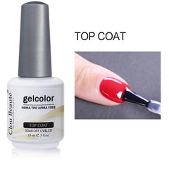 Professional 15ml HEMA & TPO Free Gel Polish – High-Performance Red & Multi Tone Semi Permanent Varnish