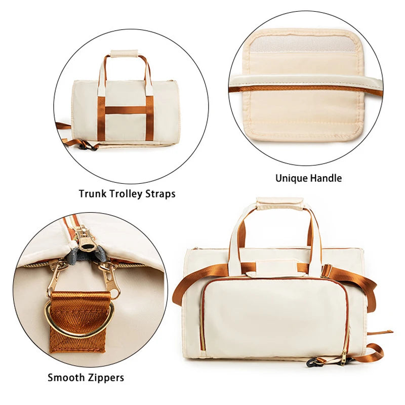 Foldable Convertible Travel Garment Duffel Bag by Snagg It Bags