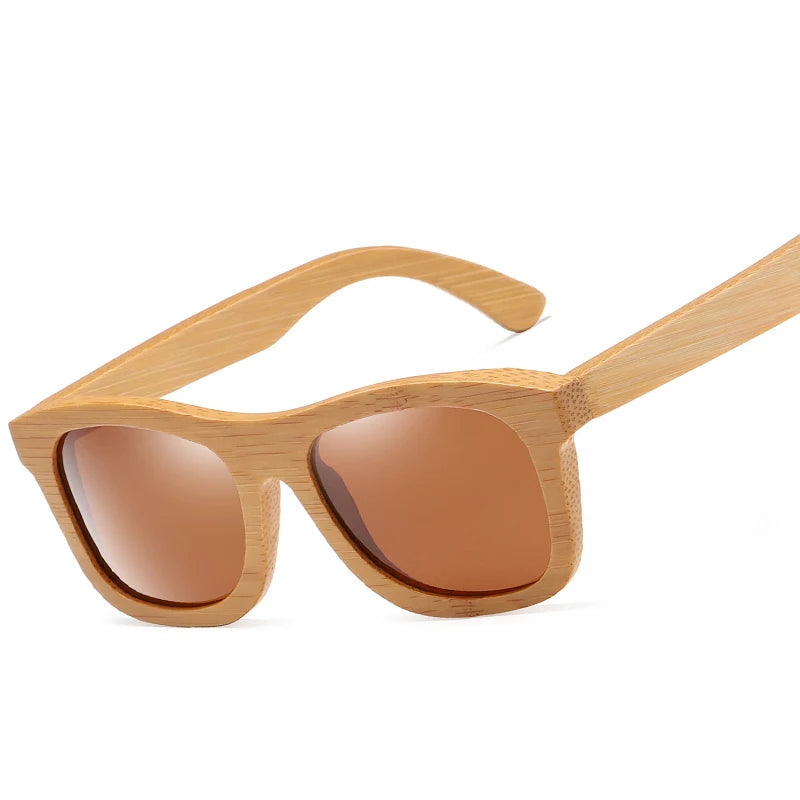 Vintage Bamboo & Wood Sunglasses by Snagg It Sunglasses