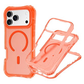 Shockproof Armor 3 in 1 Magnetic Case with Wrist Strap – for iPhone 15 Series - Phone Cases & Covers