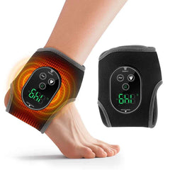 Electric Heating & Vibration Foot Massager – Adjustable Ankle & Joint Therapy Wrap