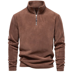 Men’s Thicken Fleece | Winter Thermal Soft-Shell Pullover
