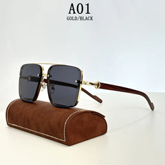 Luxe Vintage Square Sunglasses by Snagg A Shades