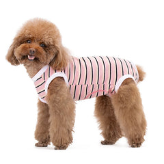Dog Recovery Suit – Post-Surgery Anti-Licking Bodysuit with Sanitary Panel for Male & Female Dogs