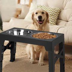 Elevated Dog Feeder by Snagg A Feeder