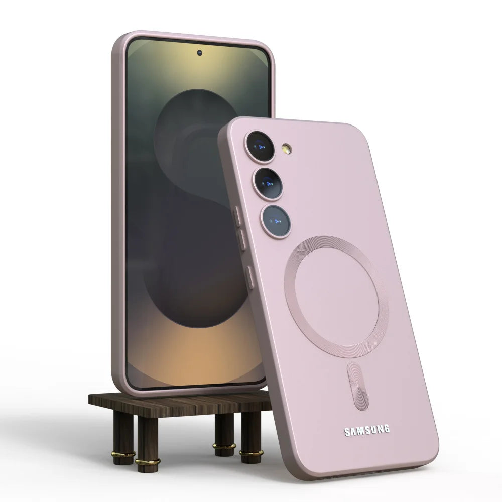 MagSafe Compatible Silicone Case for Samsung Galaxy S25 & A Series by Snagg A Phone Case