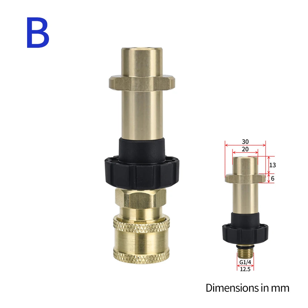 Pressure Washer Bayonet Fitting for Spray Gun & Lance by Snagg A Fitter