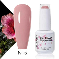 Professional 15ml HEMA & TPO-Free Gel Polish – High-Performance Semi-Permanent Varnish for Sensitive Skin