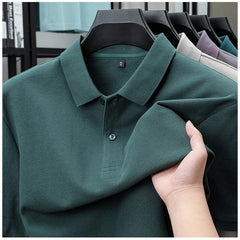 Premium 100% Cotton Polo Shirt | Silk-Like Finish Smart Casual Essential