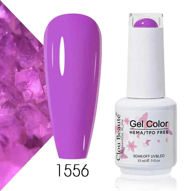 Professional 15ml HEMA & TPO-Free Gel Polish – High-Performance Semi-Permanent Varnish for Sensitive Skin