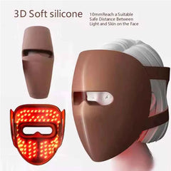 Red Light Therapy LED 4 Colors Facial Mask