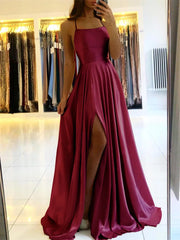 Satin Maxi Dress by Snagg A Dress