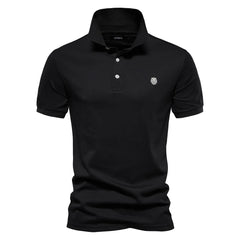 100% Cotton Embroidery Polo | Essential Summer Social Casual
