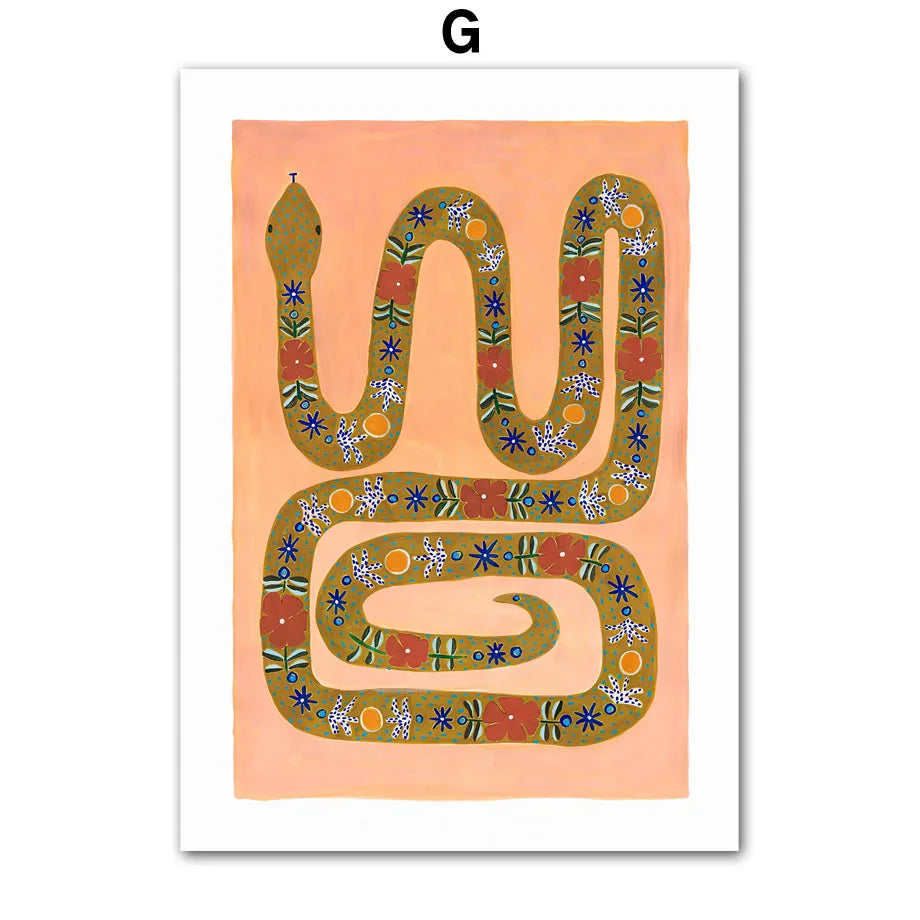 Nordic Boho Wall Art by Snagg A Print