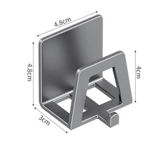 Stainless Steel Self-Adhesive Sponge Holder by Snagg A Rack