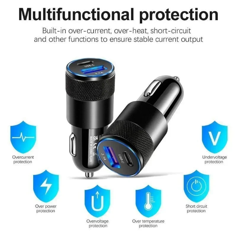 12W USB Car Charger by Snagg A Car Adapter